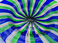 Rare Murano Glass XL Size Platter with Swirled Coloured Stripes (3 of 10) Rare Murano Glass XL Size Platter with Swirled Coloured Stripes (3 of 10)