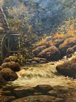 H Sinclair Jackson Superb 19th Century Watermill Landscape Oil Painting (5 of 14) H Sinclair Jackson Superb 19th Century Watermill Landscape Oil Painting (5 of 14)