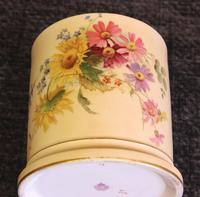 Antique Royal Worcester Blush Ivory Lidded Jar (5 of 8) Antique Royal Worcester Blush Ivory Lidded Jar (5 of 8)