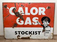 Vintage Original English 1950's Enamel Advertising Sign Calor Gas Stockist (2 of 22) Vintage Original English 1950's Enamel Advertising Sign Calor Gas Stockist (2 of 22)