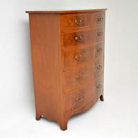 Large Antique Inlaid Mahogany Bow Front Chest of Drawers (2 of 11) Large Antique Inlaid Mahogany Bow Front Chest of Drawers (2 of 11)