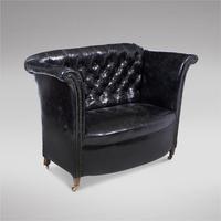 Lovely Black Leather Sofa (2 of 3) Lovely Black Leather Sofa (2 of 3)