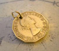 Vintage Pocket Watch Chain Fob 1954 Queen Elizabeth Threpenny Bit Coin Fob (5 of 7) Vintage Pocket Watch Chain Fob 1954 Queen Elizabeth Threpenny Bit Coin Fob (5 of 7)