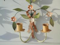 Pretty Pair of Vintage Metal Wall Sconce (6 of 6) Pretty Pair of Vintage Metal Wall Sconce (6 of 6)