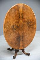 Antique Victorian Burr Walnut Tilt Top Table (2 of 12) Antique Victorian Burr Walnut Tilt Top Table (2 of 12)