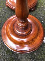 Pair of Antique Mahogany Floor Standard Lamps (6 of 8) Pair of Antique Mahogany Floor Standard Lamps (6 of 8)