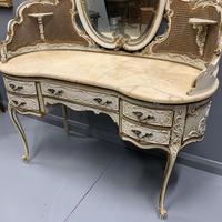 Grand Scale Italian Painted Dressing Table (7 of 8) Grand Scale Italian Painted Dressing Table (7 of 8)