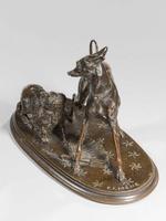 19th Century Group of a Whippet & Pekingese (3 of 8) 19th Century Group of a Whippet & Pekingese (3 of 8)