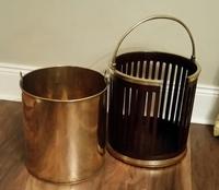 George III Mahogany & Brass Bound Plate Bucket (3 of 6) George III Mahogany & Brass Bound Plate Bucket (3 of 6)