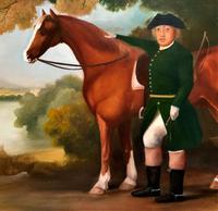 Lovely Large Primitive School Rococo Framed Oil Portrait Painting Horse & Rider (9 of 13) Lovely Large Primitive School Rococo Framed Oil Portrait Painting Horse & Rider (9 of 13)