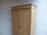 Antique Pine 2 Door Knockdown Wardrobe / Linen / Storage Cupboard to wax / paint (2 of 10) Antique Pine 2 Door Knockdown Wardrobe / Linen / Storage Cupboard to wax / paint (2 of 10)