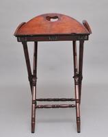 Early 19th Century Mahogany Folding Butlers Tray on Stand (6 of 10) Early 19th Century Mahogany Folding Butlers Tray on Stand (6 of 10)