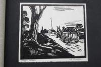 Album of 10 Woodblock Prints by Geoffrey Robert Russell (10 of 12) Album of 10 Woodblock Prints by Geoffrey Robert Russell (10 of 12)