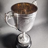 Victorian Silver Twin Handled Trophy (3 of 6) Victorian Silver Twin Handled Trophy (3 of 6)