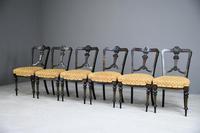 6 Victorian Aesthetic Movement Dining Chairs (3 of 13) 6 Victorian Aesthetic Movement Dining Chairs (3 of 13)
