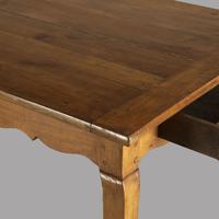 Mid 19th Century French Fruitwood Farmhouse Table (4 of 4) Mid 19th Century French Fruitwood Farmhouse Table (4 of 4)