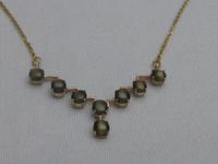 Art Deco Cat's Eye Necklace (7 of 7) Art Deco Cat's Eye Necklace (7 of 7)