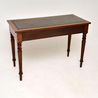 Antique Victorian Mahogany Leather Top Writing Table / Desk (10 of 10) Antique Victorian Mahogany Leather Top Writing Table / Desk (10 of 10)