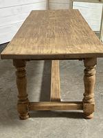 Nice Large Bleached Oak Farmhouse Dining Table With Extensions (15 of 35) Nice Large Bleached Oak Farmhouse Dining Table With Extensions (15 of 35)