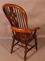 Victorian Broad Arm Windsor Chair Ash & Elm (3 of 9) Victorian Broad Arm Windsor Chair Ash & Elm (3 of 9)