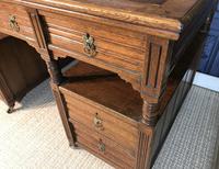 Victorian Oak Aesthetic Movement Desk (5 of 18) Victorian Oak Aesthetic Movement Desk (5 of 18)