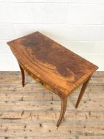 Reproduction Mahogany Bow Front Side Table (5 of 9) Reproduction Mahogany Bow Front Side Table (5 of 9)