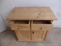 Victorian Small Antique Pine 2 Door 2 Drawer Dresser Base to wax / paint (8 of 10) Victorian Small Antique Pine 2 Door 2 Drawer Dresser Base to wax / paint (8 of 10)