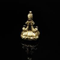 Antique 'Oxney' Amethyst Intaglio Gold Cased Fob Seal Pendant Charm (5 of 10) Antique 'Oxney' Amethyst Intaglio Gold Cased Fob Seal Pendant Charm (5 of 10)