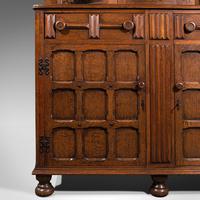 Antique Carved Court Cabinet, English, Oak, Sideboard, Jacobean Revival c.1910 (11 of 12) Antique Carved Court Cabinet, English, Oak, Sideboard, Jacobean Revival c.1910 (11 of 12)