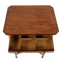 Georgian Mahogany Two Drawer Lamp Table (4 of 8) Georgian Mahogany Two Drawer Lamp Table (4 of 8)