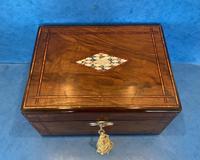 Victorian Walnut Jewellery Box c.1860 (8 of 14) Victorian Walnut Jewellery Box c.1860 (8 of 14)