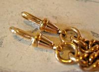Victorian Pocket Watch Chain 1890 Antique 12ct Rose Rolled Gold Albert & T Bar (10 of 11) Victorian Pocket Watch Chain 1890 Antique 12ct Rose Rolled Gold Albert & T Bar (10 of 11)