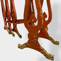 Crutsy Nest of 4 Chinese Red Lacquered Tables (13 of 13) Crutsy Nest of 4 Chinese Red Lacquered Tables (13 of 13)