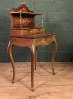 French Inlaid Rosewood Ladies Writing Table (3 of 8) French Inlaid Rosewood Ladies Writing Table (3 of 8)