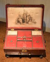 Fine Regency Leather Work Box (7 of 14) Fine Regency Leather Work Box (7 of 14)