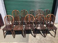 Harlequin Set 10 Ash & Elm Kitchen Chairs (6 of 10) Harlequin Set 10 Ash & Elm Kitchen Chairs (6 of 10)