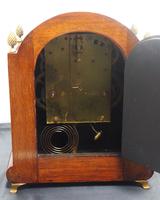 Antique Mahogany Inlaid Ormolu Finials 8 Day Striking Mantle Clock (10 of 10) Antique Mahogany Inlaid Ormolu Finials 8 Day Striking Mantle Clock (10 of 10)