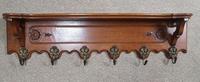 Carved Oak Continental Hanging Rack (3 of 10) Carved Oak Continental Hanging Rack (3 of 10)