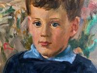 'Boy with Toy' Thomas Sherwood La Fontaine Superb Oil Portrait Painting (6 of 13) 'Boy with Toy' Thomas Sherwood La Fontaine Superb Oil Portrait Painting (6 of 13)