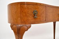 Antique Burr Walnut Kidney Shaped Desk or Dressing Table by Waring & Gillows (10 of 12) Antique Burr Walnut Kidney Shaped Desk or Dressing Table by Waring & Gillows (10 of 12)