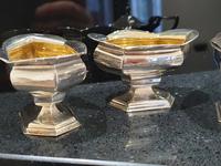 Very Stylish Art Nouveau HM Silver Three Piece Cruet Set Birmingham 1899 (7 of 13) Very Stylish Art Nouveau HM Silver Three Piece Cruet Set Birmingham 1899 (7 of 13)