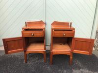 Unusual Pair of Walnut Bedside Cabinet (9 of 13) Unusual Pair of Walnut Bedside Cabinet (9 of 13)
