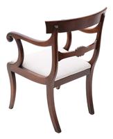 Set of 6 (4 +2) Regency Cuban Mahogany Dining Chairs 19th Century C1825 (5 of 15) Set of 6 (4 +2) Regency Cuban Mahogany Dining Chairs 19th Century C1825 (5 of 15)