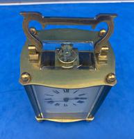 Early Gilt Brass 8 Day Carriage Clock (6 of 13) Early Gilt Brass 8 Day Carriage Clock (6 of 13)