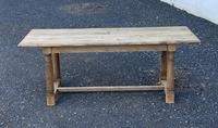 Rustic Bleached Oak Farmhouse Dining Table (3 of 25) Rustic Bleached Oak Farmhouse Dining Table (3 of 25)