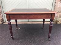 Antique Mahogany Two Draw Writing Table (8 of 11) Antique Mahogany Two Draw Writing Table (8 of 11)