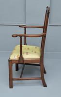 Elegant Chippendale Revival Mahogany Elbow Chair (7 of 13) Elegant Chippendale Revival Mahogany Elbow Chair (7 of 13)