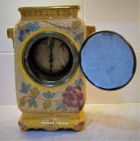 Delightful & Unusual 1900 French Pottery Mantle Timepiece (4 of 5) Delightful & Unusual 1900 French Pottery Mantle Timepiece (4 of 5)