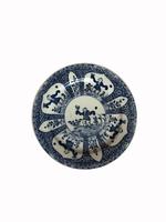 Antique Chinese Blue & White Hand Painted Plate (2 of 5) Antique Chinese Blue & White Hand Painted Plate (2 of 5)