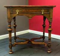 Outstanding William & Mary Style Leather & Stud Bound Country Oak Lowboy Table (2 of 18) Outstanding William & Mary Style Leather & Stud Bound Country Oak Lowboy Table (2 of 18)